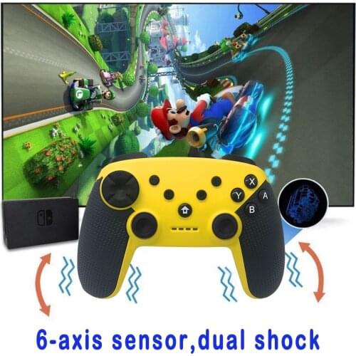 2020 New Style Gamepad Bluetooth Wireless Pro Joypad Remote for Nintend Switch Controller Console Gamepad Joystick Manette