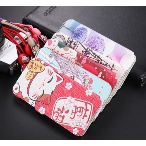 Honor Play 4T Pro Honor 9A 9 A MOA-LX9N Exclusive Lanyard Cover Painting Flower Flip Leather Case With Card Holder