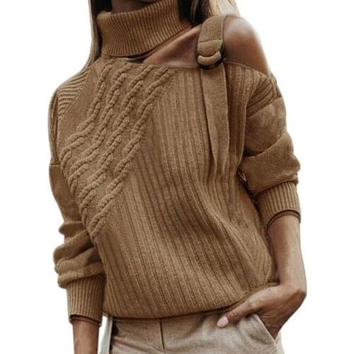 Женские пуловеры с открытыми плечами HRDGGDR China At AliExpress