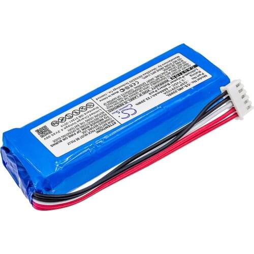 Cameron Sino Battery for JBL Charge 3.fits GSP1029102A battery.Replacement battery.Shockwave 3 battery 3.70V.Li-Polymer.6000mAh
