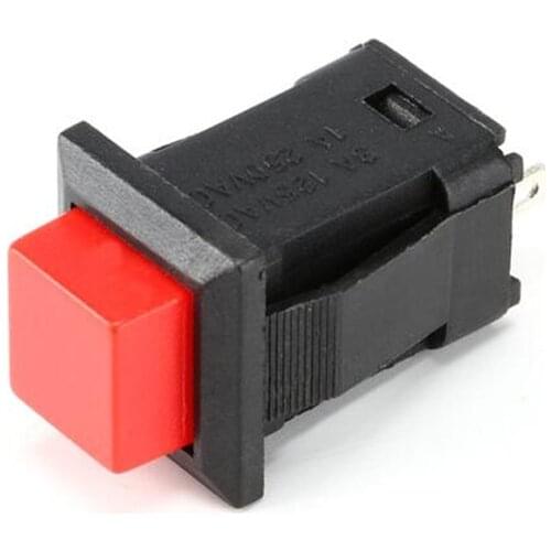 10pcs DS-429 14mm 2Pin Self-Locking 1A/250VAC 3A 250V on/off Mini Square Switch