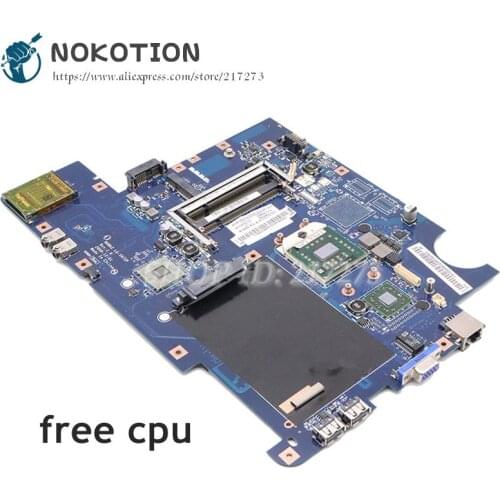 NOKOTION For Lenovo G555 Laptop Motherboard NAWA2 LA-5972P 11S69039841 69039841 Socket S1 DDR2 Free CPU