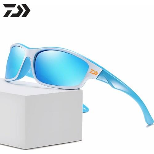 Daiwa Man Fishing Glasses Outdoor Mountaineering Anti-ultraviolet Classic Polarized Sunglasses Riding Driving Sunglasses GI3329