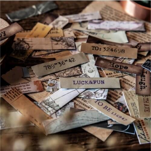 Vintage Decoration Stickers，butterfly，flowers and plants，Diary Scrapbooking Label Sticker Stationery，DIY journal accessories