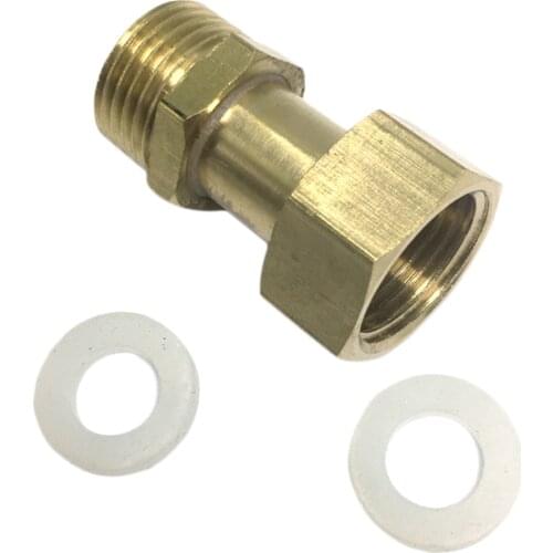 1/2" Male Female Thread Full Brass Adapter Connector Pipe Tube Fitting Screw