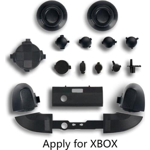 24BB Full LB RB LT RT Triggers Buttons & Front Bumpers ABXY Replacement Repair Part Suitable for X box One S X Console
