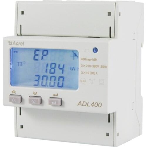 Acrel ADL400 three phase din rail energy meter/3 phase energy meter rs485/3 phase din rail energy meter