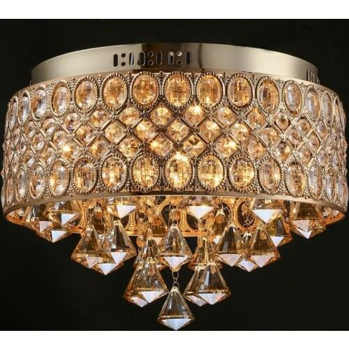 Led ceiling light lotus flower crystal light hallway lamp LED ceiling lamp balcony porch restaurant E27 led ceiling lamps