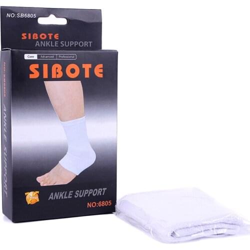 1pcs Elastic nylon spandex sports equipment foot protection soccer basketball ankle support brace guard free shipping #ST6805