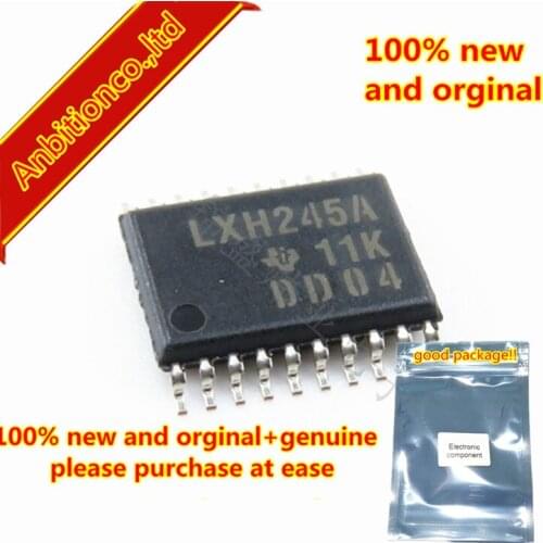 10pcs 100% new and orginal SN74LVTH245APWR LXH245A TSSOP20 3.3-V ABT OCTAL BUFFER/DRIVER WITH 3-STATE OUTPUTS in stock