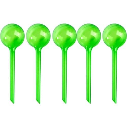 2020 1/5pcs Automatic Plant Self Watering Water Feeder Plastic PVC Ball Flowers Water Indoor Outdoor Cans