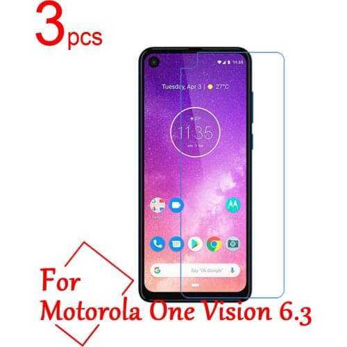 3pcs Ultra Clear/Matte/Nano anti-Explosion LCD Screen Protector film Cover For Motorola One Vision XT1970 6.3in Protective Film
