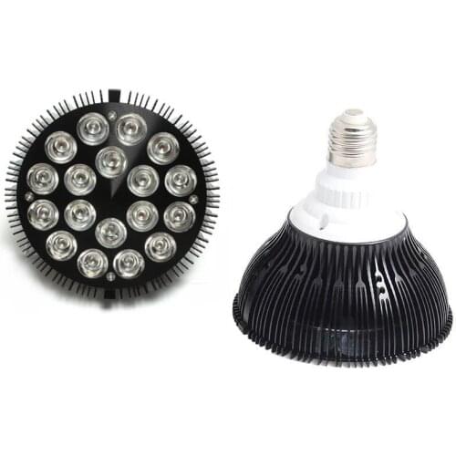 8PCS/Lot AC 110V 220V 240V Blue Pink Purple 395nm Black Shell Color 36W 45W 54W PAR 38 LED Spotlight Lulb AC110-277V Downlight