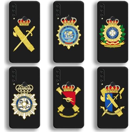 Spain National Police Phone Cases For Huawei Y6P Y8S Y8P Y5II Y5 Y6 2019 P Smart Prime Pro