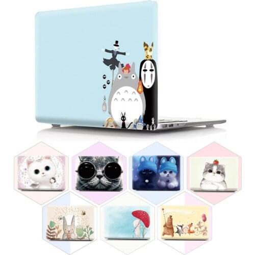 Cute Animal Hard Laptop Case for MacBook Air Pro Retina 11 12 13 15 Inch Touch Bar Cover for Macbook New Air 13 A1932 A1990 Case