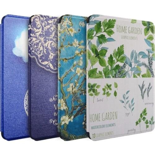 Eunaimee Slim Synthetic Leather Flip Cover for e-book Kindle Paperwhite 1 2 3 Bumper Hart PU protect case