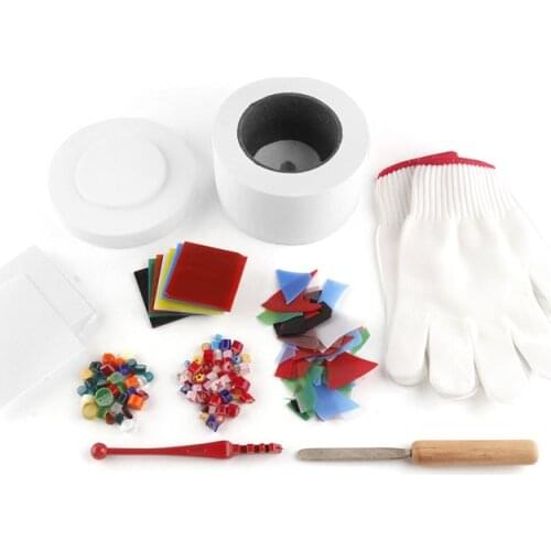 Arts crafts sewing DIY jewelry tools supplies making large microwave kiln set fusing glass kilns for ceramic accessories