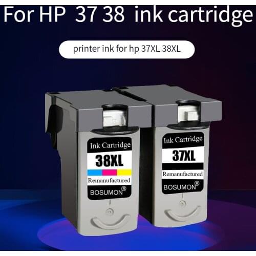 Bosumon PG37 CL38 Ink Cartridge for Canon PG-37 CL-38 PG 37 PIXMA MP140 MP190 M210 MP220 MP420 IP1800 IP2600 MX300 MX310 printer