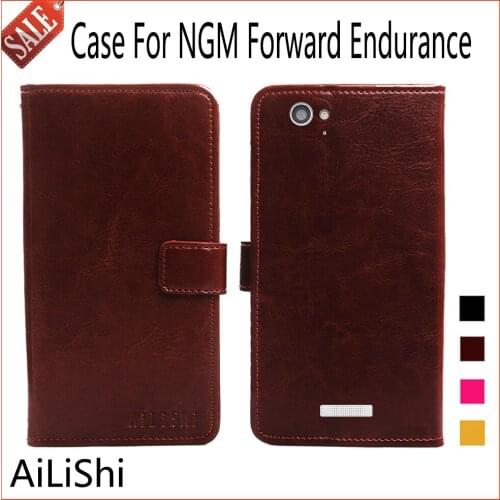 AiLiShi Flip Leather Case For NGM Forward Endurance Case Book Style Protective Cover Phone Bag Wallet 4 Colors In Stock