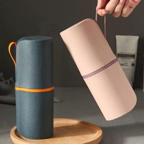 Lightweight 650ML Great Plastic Portable Toothbrush Storage Holder Plastic Toothpaste Box Eco-friendly for School