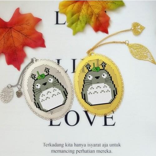 Little animals Bookmark Princess DIY Craft Stich Set Cross Stitch Needlework Embroidery Crafts Counted Cross-Stitching Kit