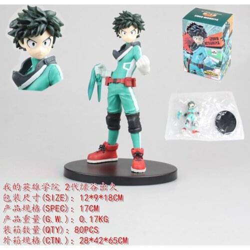 My Hero Academia 2rd Todoroki Shoto Izuku Midoriya Deku Standing Ver. PVC Action Figure Bakugou Katsuki Boku No Hero Collect