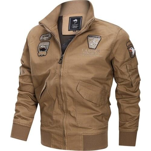 2021 Autumn Mens Fashion Jackets and Coats New Mens Windbreaker Bomber Jacket Men Army Outdoors Clothes Casual Streetwear