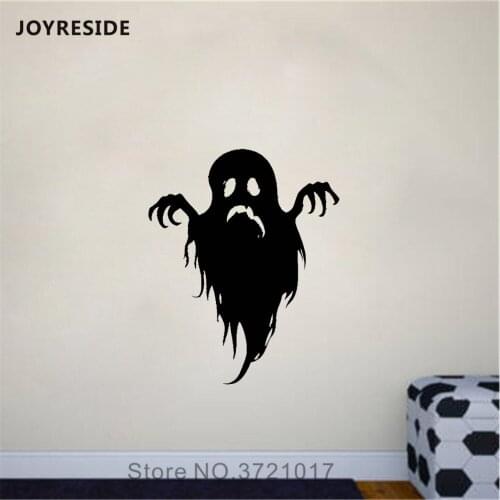 JOYRESIDE Halloween Wall Scary Ghosts Specter Decals Vinyl Sticker Home Bedroom Living Room Interior Decoration Art Mural A1501