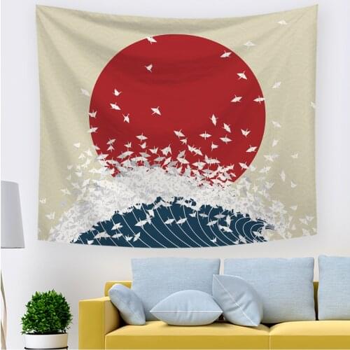 Hawkalice Galaxy Moon Wall Tapestry Galaxy Tree Tapestry Starry Sky Mystic Psychedelic Art Tapestry Wall Hanging for Home Decor