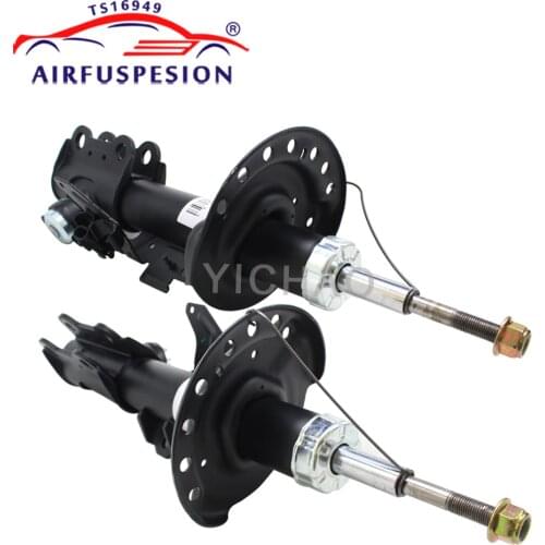 Pair Front Shock Absorbers with Control Electric for Cadillac SRX Saab 2010-2016 Electromagnetic Suspension 22793800 22993799