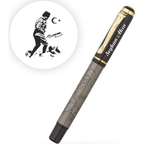Personalized Ataturk Figured Ballpoint Pen