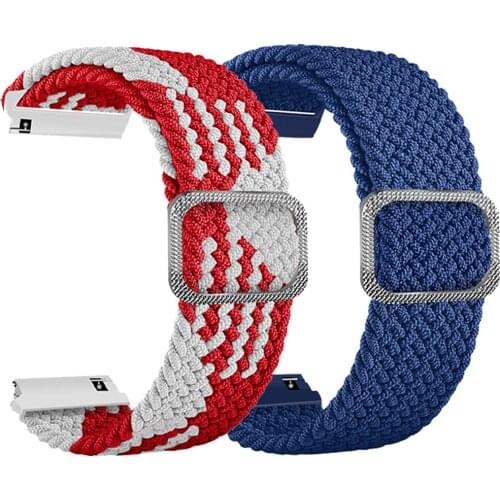 For Realme Watch 2 S Pro Smart Band Quick Release Bracelet for Real Me Elastic Watch Adjust Nylon Strap Wristband Correa 20 22mm