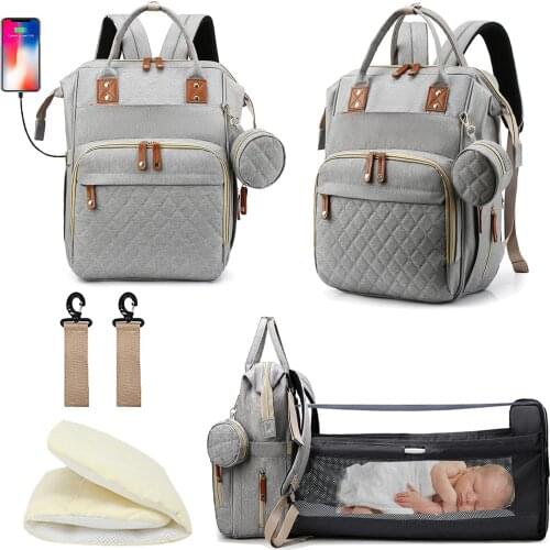 Diaper Bag Backpack,Multifunction Outdoor Travel Backpack,Maternity Baby Changing Bags, Large Capacity, Waterproof and Stylish