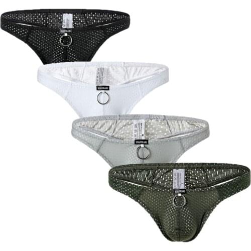 Мужские белые плавки SSANSISITER China At AliExpress