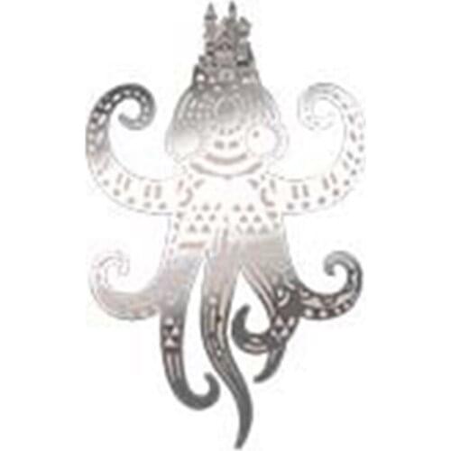 Creative Jellyfish Octopus Sea Turtle Metal Bookmark for Books Reading Finding P9YA