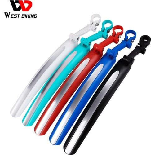 WEST BIKING Lightweight Bike Fenders Road Bike 700C Front Rear Set Mudguards Tire Cycling Mudguard Quick Release Bicycle Fenders