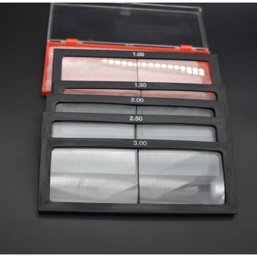 1pcs 1.0 To 3.0 Diopter Welding Helmet Mask Glass Magnifying Lens 5X4cm