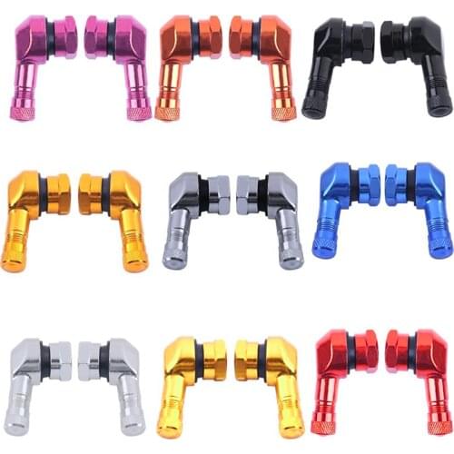 11.3mm 2pcs Aluminum Alloy Valve Stem Motorcycle Wheel Tire Tubeless Valve Stems For Rim Wheel Parts CNC Motorcycle Rim