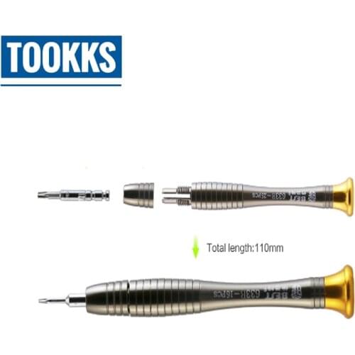 16 in 1 Torx Phillips Tri-Wing pentalobe Screwdriver Set Multi-Bit Repair TOOL Opening Hand Tool Set