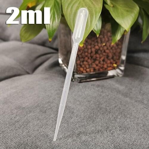 4 pcs 2ml Teaching Equipment Liquid test tube Chemistry class laboratory equipment Microscope dropper Disposable test tube