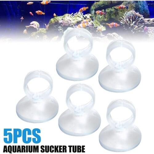 5pcs Aquarium Suction Cups Holder Fish Tank Sucker for Water Pump Tube Airline Tube Suckers Aquarium Accessories