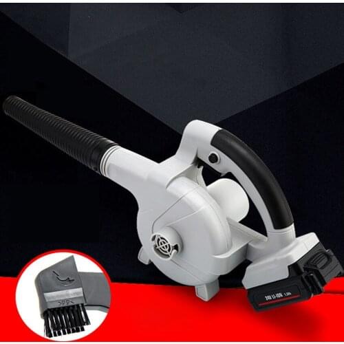 24V Cordless Electric Blower Vacuum Clean Air Blower for Dust Computer cleaner Blowing and Sucking Hand Operate Power Tool 24W
