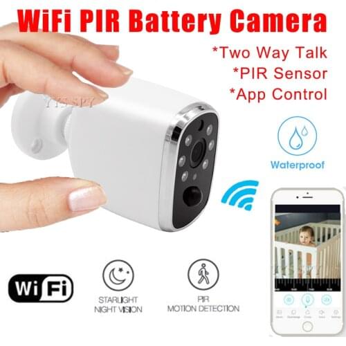 Wifi IP Mini Camera Surveillance Webcam PIR Night Vision Motion Sensor 720P HD Video Two Way Voice Secret Camcorder Nanny Cam