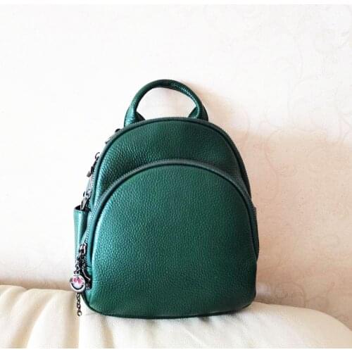 Multifunction Backpack Female Genuine Leather Ladies Shoulder Bags Brand Small Women Backpack Girl School Bag Mochila Feminina