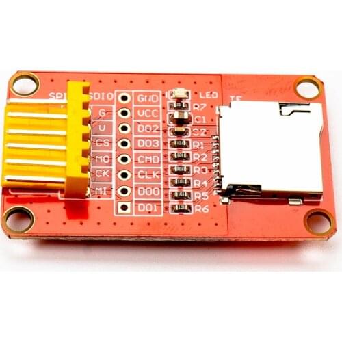 Micro SD TF Card Module SPI SDIO for Diy MCU STM32 AVR PIC Arduino Raspberry Pi GPIO