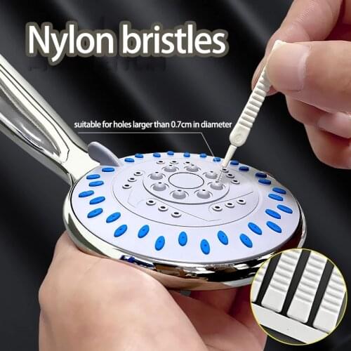 10pcs/lot Shower Head Small Brush Bottle Teapot Nozzle Kettle Spout Brush For Household Cleaning Supplies Bathroom Accessories