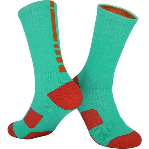 1Pairs New Professional Sport Cycling Basketball Socks Men Women Breathable Elasticity Climbing Hiking Walking Running Socks