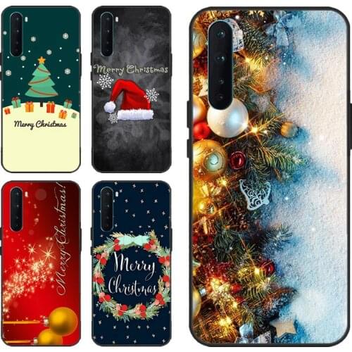 Happy New Year Christmas Case For OPPO Realme 6 7 8 Pro Q3 7i C3 C21 GT Neo Cover For Oneplus 9 Pro 7 8 T 9R Nord