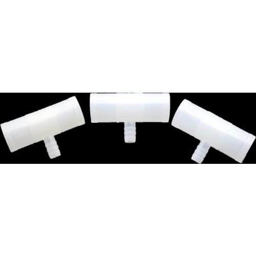 100 sets 20mm conversion 8mm Tee pipe Rabbit Chicken Bird Poultry Drinking converter Free shipping