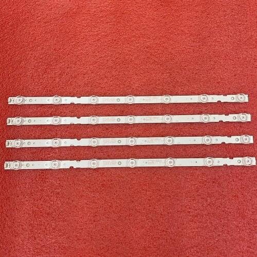 4pcs LED backlight strip for TOMSON 50UD6306 TCL 50P65US 50S421 50S423 TCL-GIC-50D6-3030-4X7-LX20180417 ZM02J89M